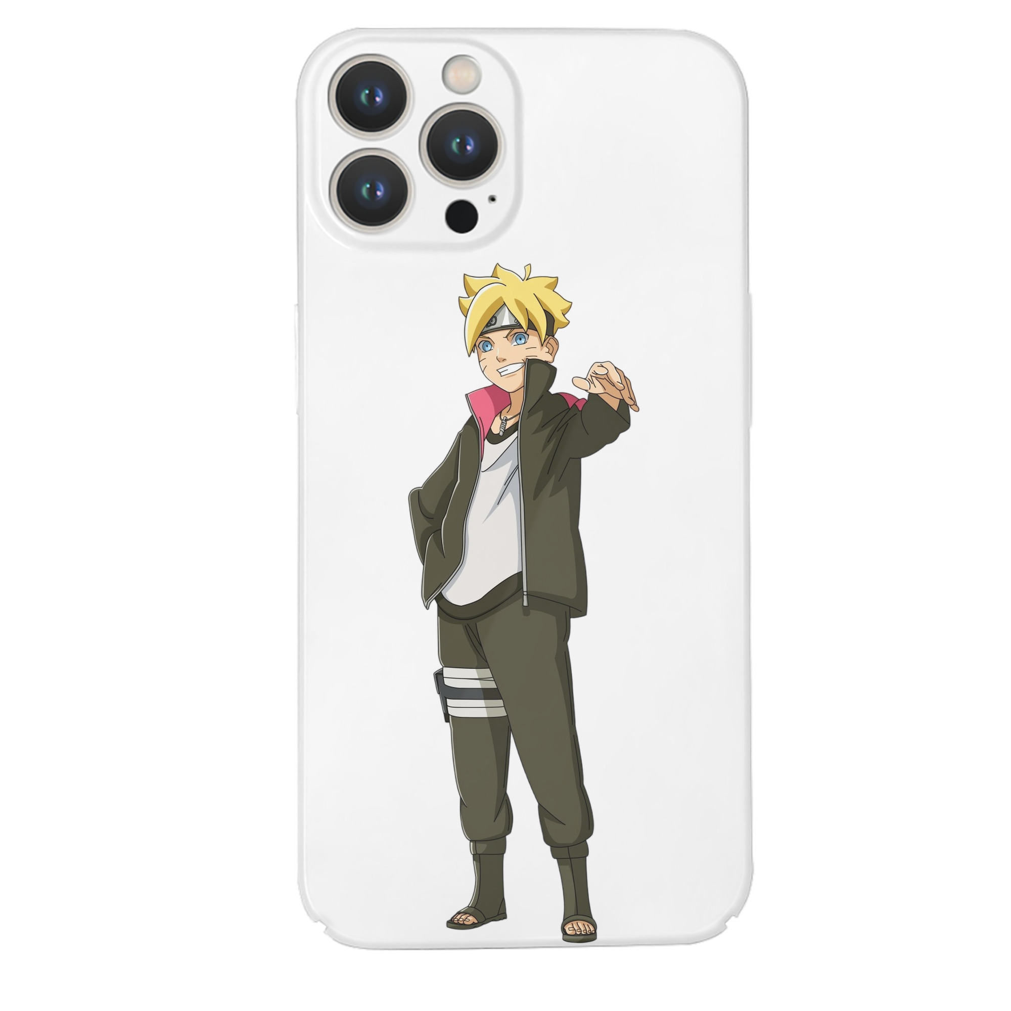 （画像用） NARUTO -ナルト- うずまき ボルト Uzumaki Boruto 【iPhone 14シリーズ対応】ハードケース